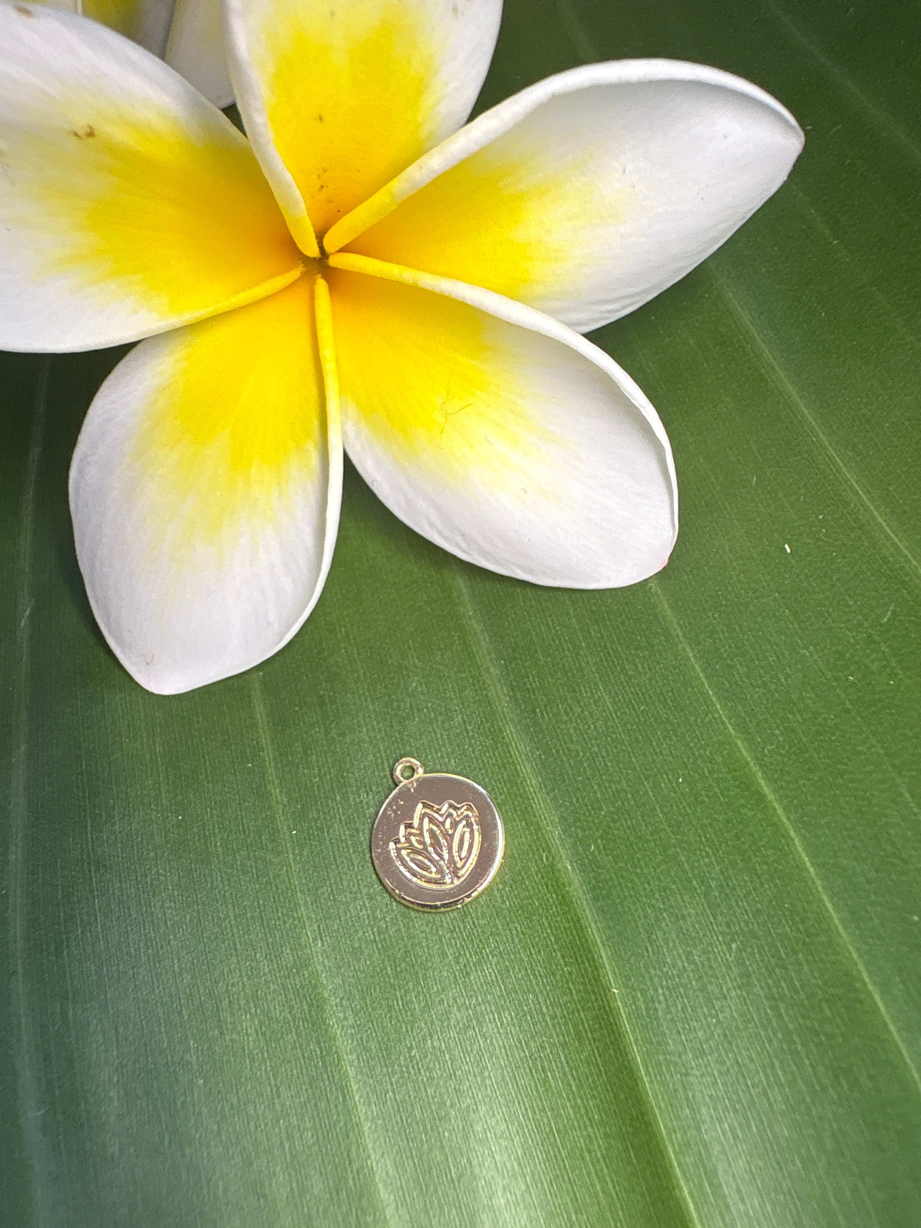 Small Lotus Pendant