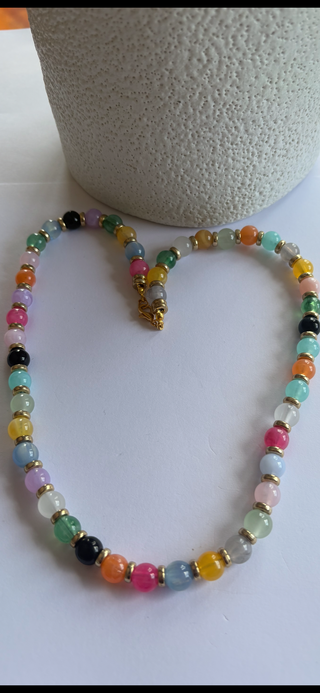 Georgie Mixed Colour Beaded Necklace