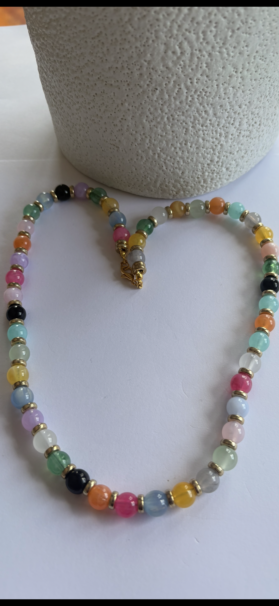 Georgie Mixed Colour Beaded Necklace