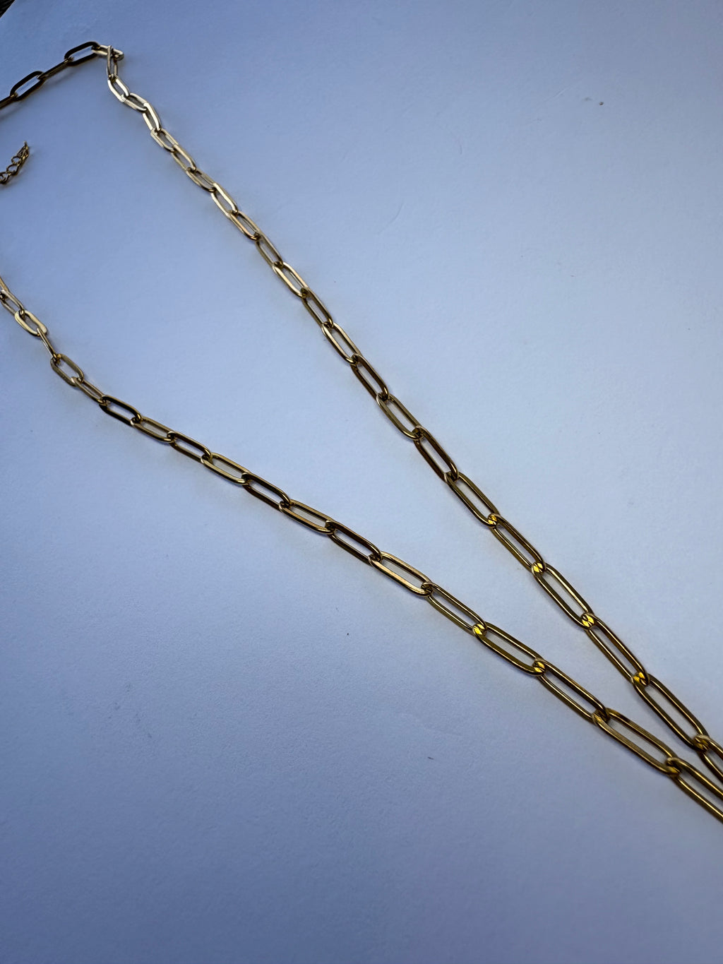 Everyday Gold Paperclip Chain Necklace