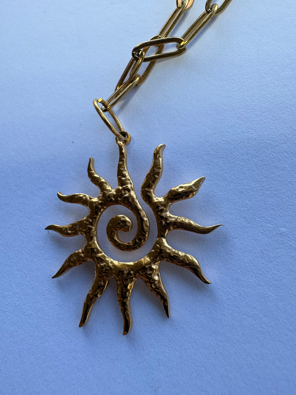 Round Sun Pendant