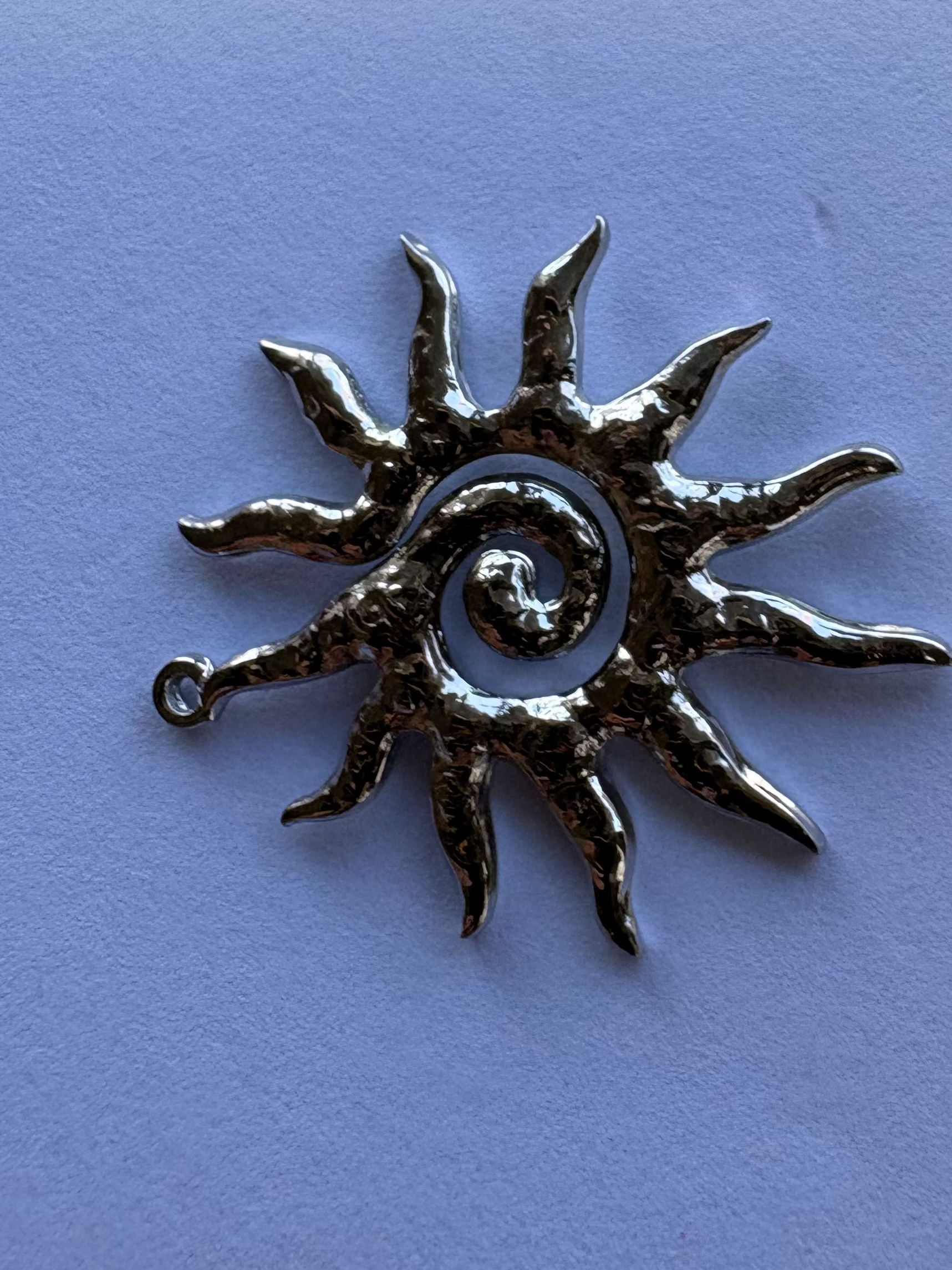 Round Sun Pendant