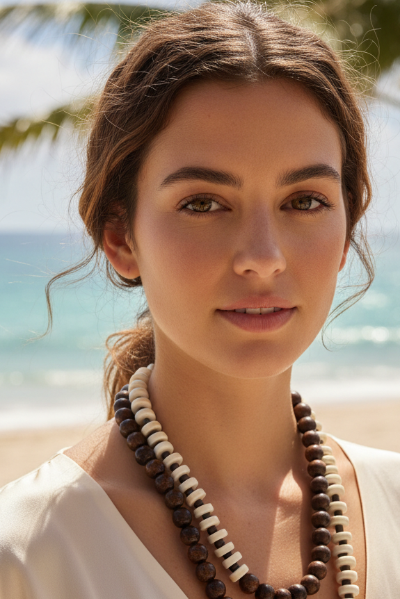 Faith Necklace on a Girl