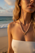 Jane Starfish Beaded Necklace
